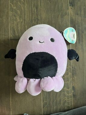 Squishmallows Halloween Violet Purple Octopus Plush Vampire - Custom NWT